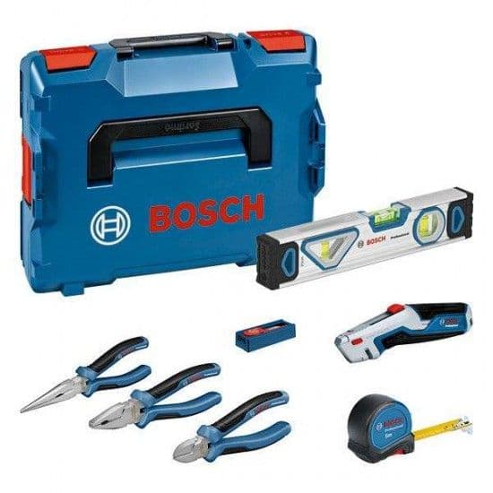 Bosch Professional Kit de Ferramentas Manuais Mistas 16 Peças L-BOXX 102