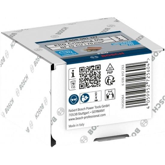 Bosch Matriz de Prensagem/Engaste PRO NF70 CU 70 mm² Cobre