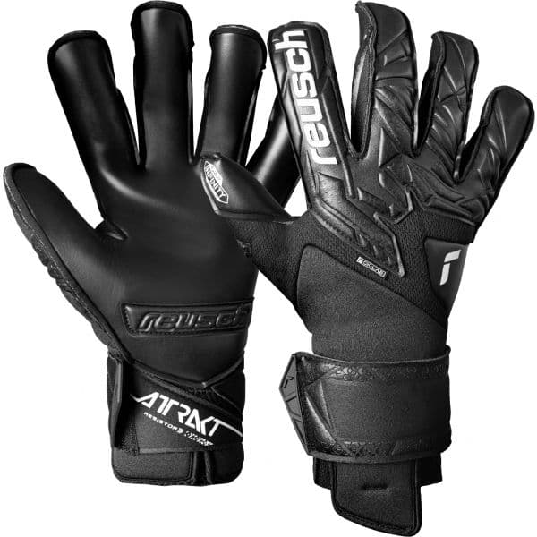 Reusch Luvas de Guarda-redes Attrakt Infinity Resistor Goalkeeper Gloves 5570745-7700 8 Preto