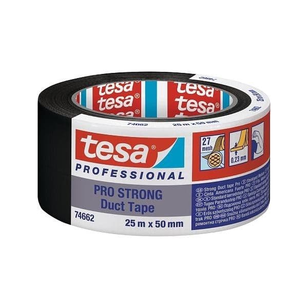 Tesa Fita Americana Profissional Strong 74662 Cor: Preto - 1120040155