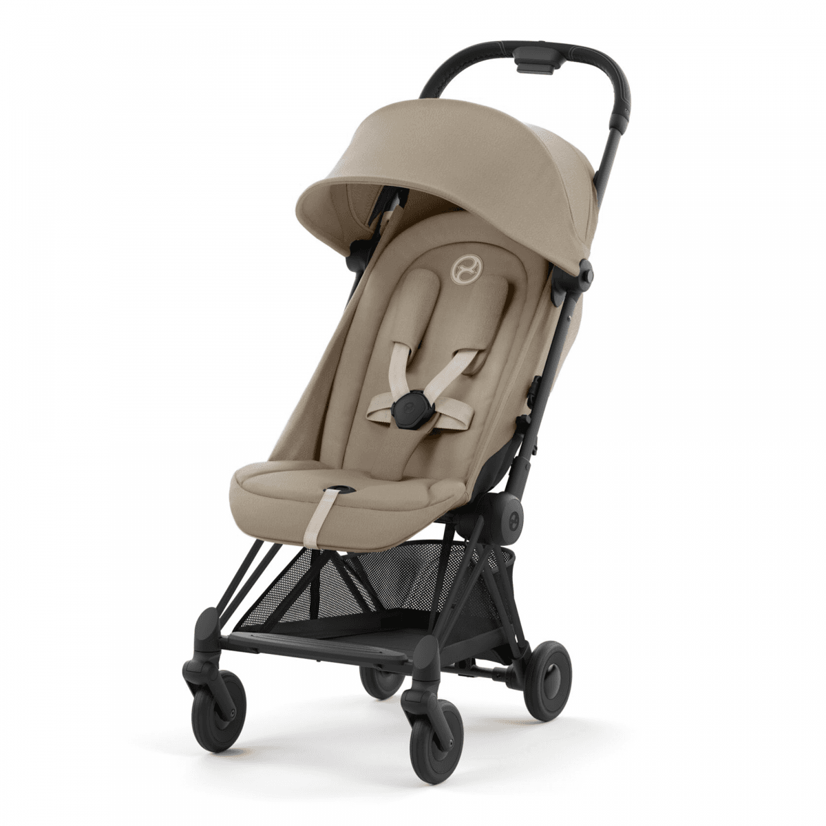Cybex Coya Matt Black Cozy Beige