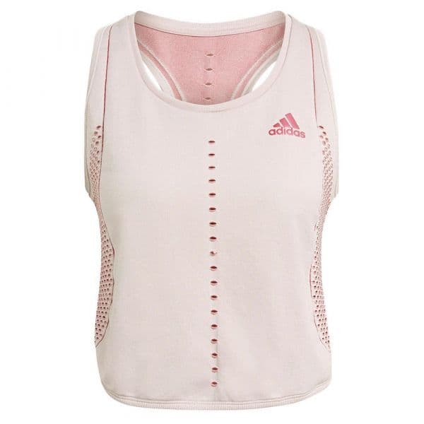 Adidas T Pk Sleeveless T-shirt Branco M Mulher
