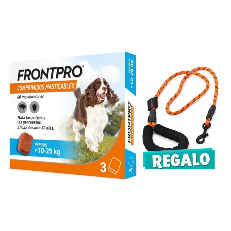 Frontpro Antiparasitario Para Perros Comprimidos Masticables
