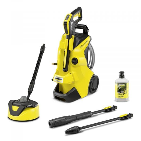 Karcher Lavadora de Alta Pressão K4 Power Control Flex Home 1.324-303.0 Elétrica 1800W 420l/h 130bar Preto e Amarelo