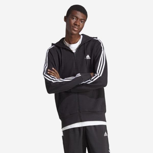 Adidas Casaco com Capuz para Fitness Homem Adidas Preto-xl