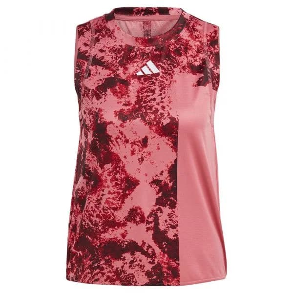 Adidas Paris Ma Sleeveless T-shirt Rosa L Mulher