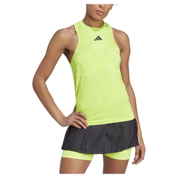 Adidas Aeroready Pro Seamless Sleeveless T-shirt Amarelo L Mulher