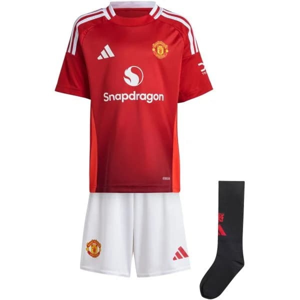 Adidas Conjunto Mufc H Mini 2024/25 it1980 3T (93-98 cm) Vermelho