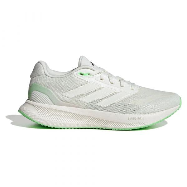 Adidas Sapatilhas de Running Runfalcon 5 Off White / Off White / Lime Burst 39 1/3