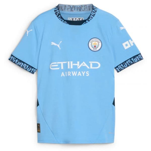Puma Camisa Manchester City 2024/25 Home Jersey Youth 775078-01 128 Azul