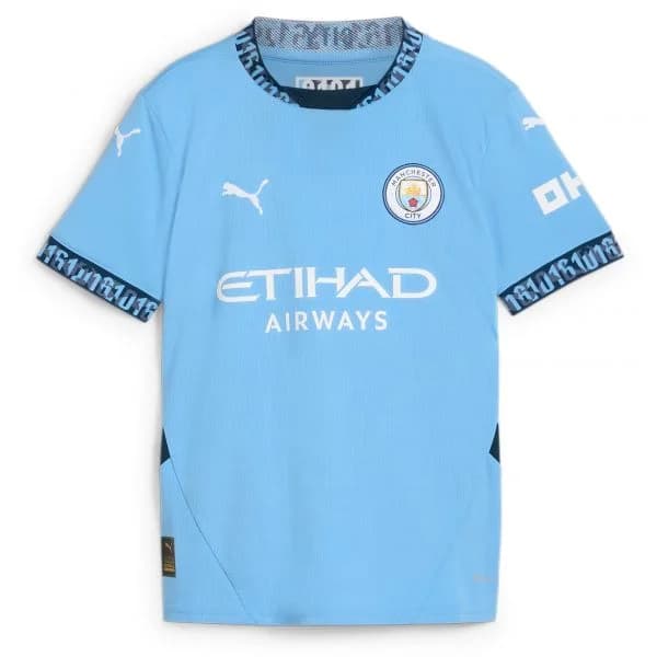 Puma Camisa Manchester City 2024/25 Home Jersey Youth 775078-01 152 Azul