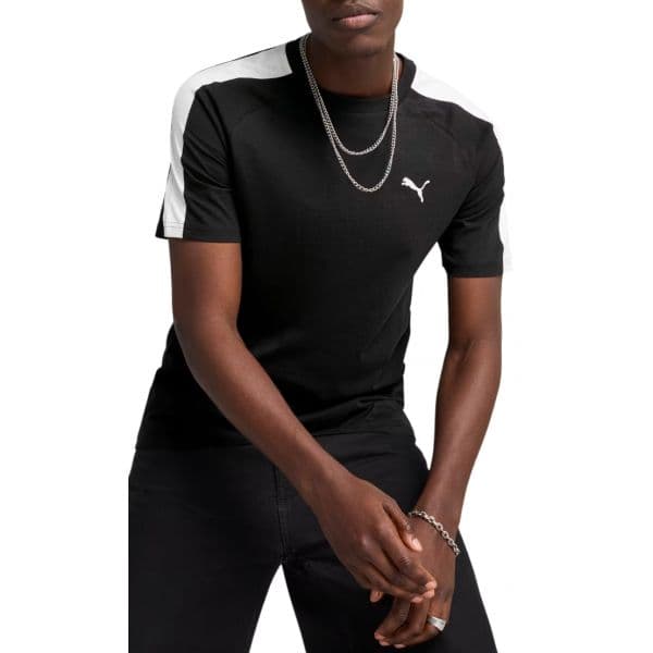 Puma T7 T-shirt 629592-01 XL Preto
