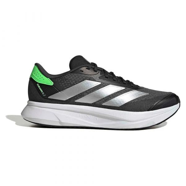 Adidas Sapatilhas de Running Duramo Sl 2 Carbon / Silver Met / Lime Burst 44 2/3