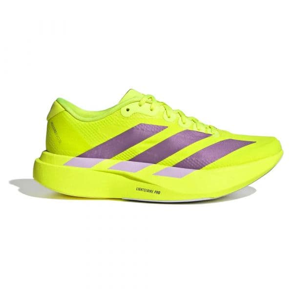 Adidas Sapatilhas de Running Adizero Evo SL Solar Yellow / Aurora Plum / Powder Plum 39 1/3