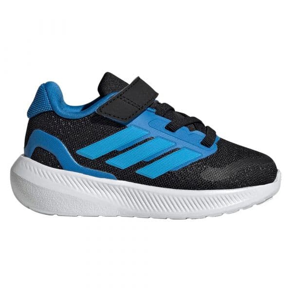 Adidas Sapatilhas de Running para Bebé Runfalcon 5 Core Black / Lucid Aquamarine / Lucid Ray Blue 22