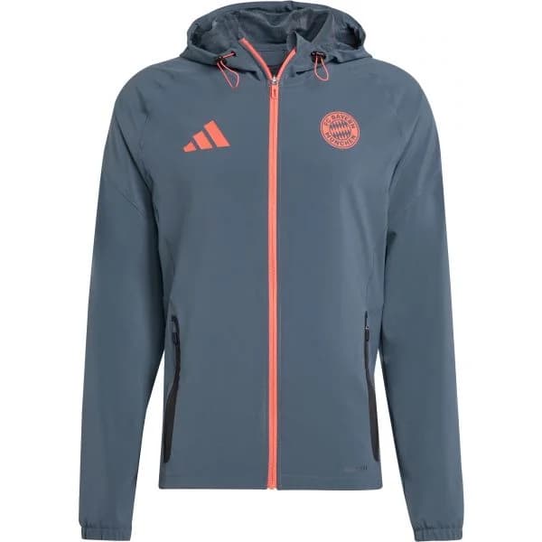 Adidas Casaco com Capuz Fc Bayern Tiro25 Competition Vis Tech Travel jv5343 XS Cinzento