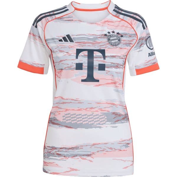 Adidas Camisa Fc Bayern München Away Jersey 2025/26 jn8504 S Branco