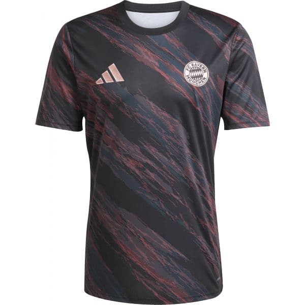 Adidas Camisa Fc Bayern 2025/26 Pre-match Jersey jn5630 M Preto