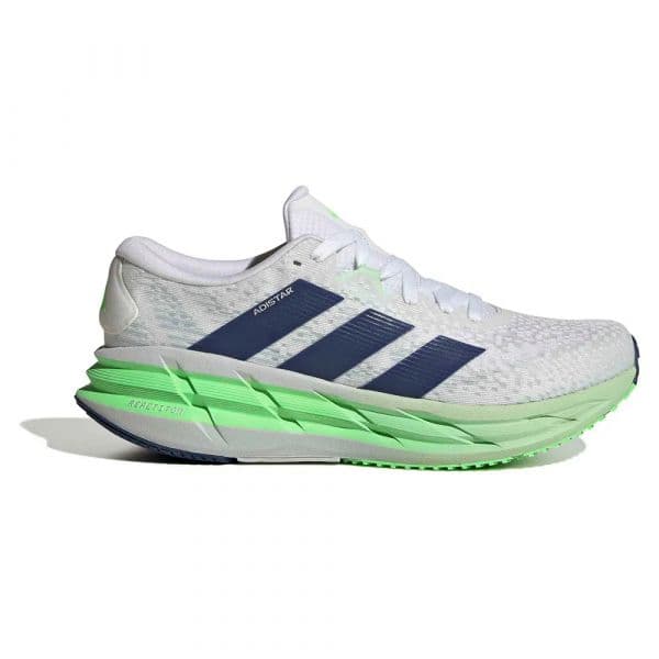 Adidas Sapatilhas de Running Adistar 4 Cloud White / Tech Indigo / Lime Burst 45 1/3