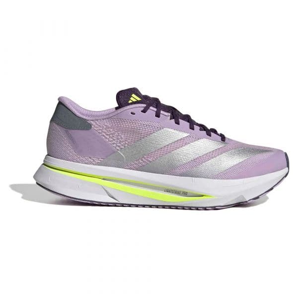 Adidas Sapatilhas de Running Adizero Sl2 Powder Plum / Silver Met / Solar Yellow 40