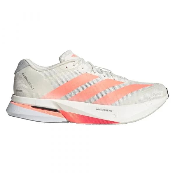 Adidas Sapatilhas de Running Adizero Boston 13 Shoes Off White / Lucid Orange / Grey 41 1/3