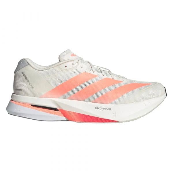 Adidas Sapatilhas de Running Adizero Boston 13 Shoes Off White / Lucid Orange / Grey 44 2/3