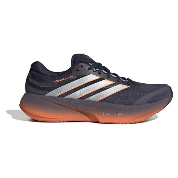 Adidas Sapatilhas de Running Supernova Solution 3 Aurora Onix / Silver Met / Lucid Orange 46