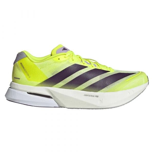 Adidas Sapatilhas de Running Adizero Boston 13 Shoes Solar Yellow / Aurora Plum / Powder Plum 45 1/3