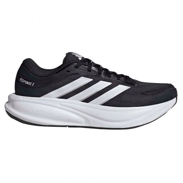Adidas Sapatilhas de Running Response 2 Core Black / Cloud White / Matte Silver 42