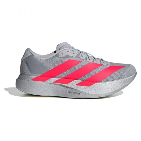 Adidas Sapatilhas de Running Adizero Evo SL Silver Met / Lucid Red / Iron Met 46