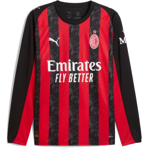 Puma Camisola de Manga-comprida Acm Home Jersey Replica 2025/26 779963-01 M Vermelho