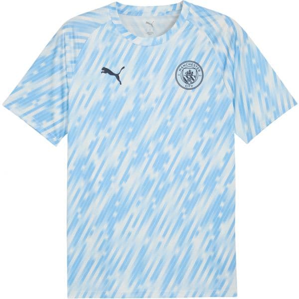 Puma Camisa Mcfc Warm Up Jersey 782167-10 M Azul