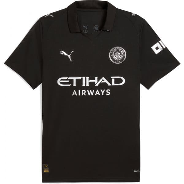 Puma Camisa Mcfc Away Jersey Replica 2025/26 780350-02 L Preto