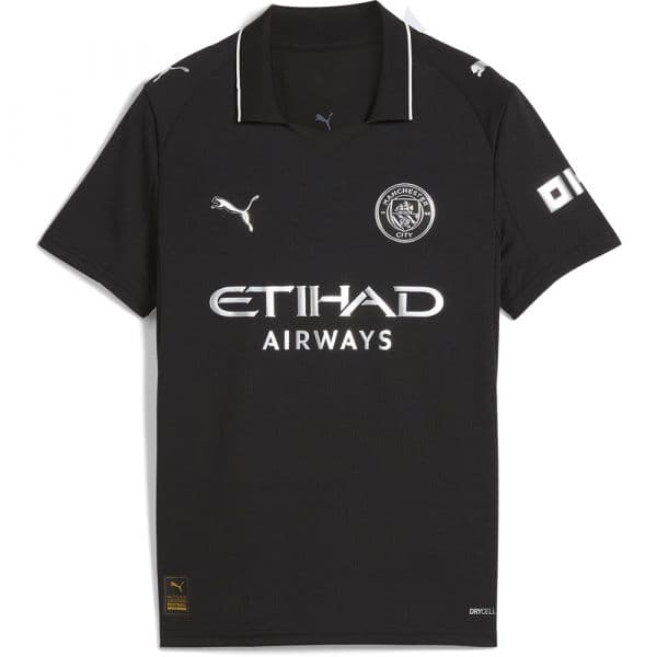 Puma Camisa Mcfc Away Jersey Replica 2025/26 780353-02 128 Preto