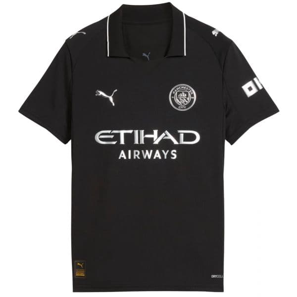 Puma Camisa Mcfc Away Jersey Replica 2025/26 780353-02 140 Preto