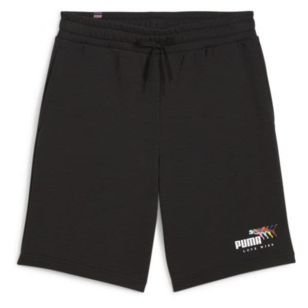 Puma Ess+ Love Wins 9´´ Sweat Pants Preto S Homem