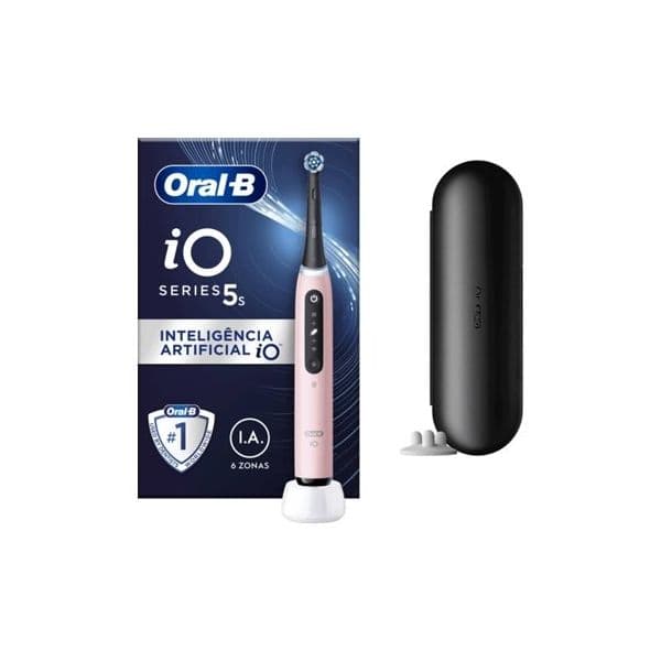 Braun Escova de Dentes Elétrica ORAL-B iO 5 S Rosa