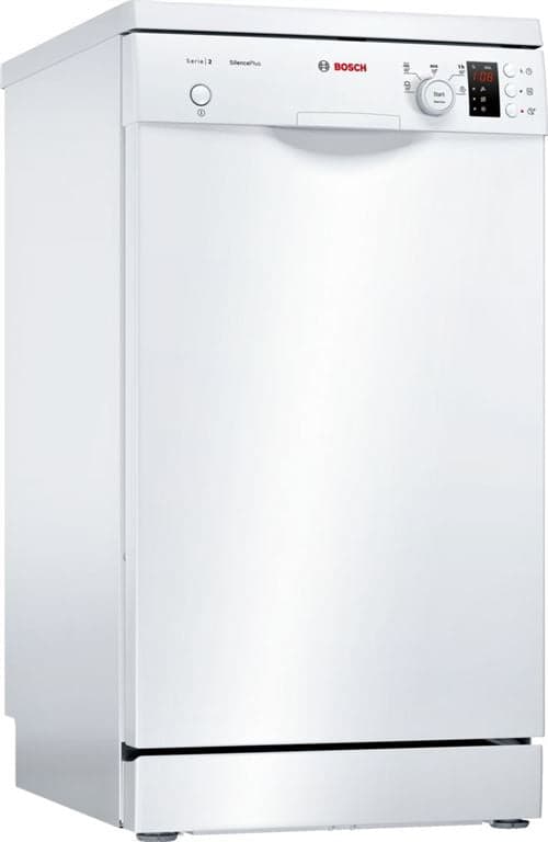 Máquina de Lavar Loiça Bosch SPS25CW05E | 9 talheres | 45 cm | F | Branco
