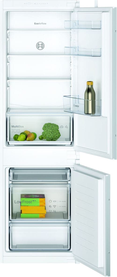 Frigorífico Combinado Encastrável Bosch KIV86NSF0 | 177,2x54,1x54,8 cm | 183 L | F | Branco