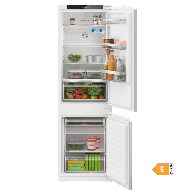 Frigorífico Combinado Encastre Bosch KIV86VSE0 | 267L, 35dB, E
