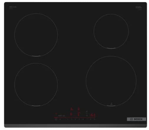 Placa de indução Bosch PIE631HC1E | 60 cm, Preto, 7400W