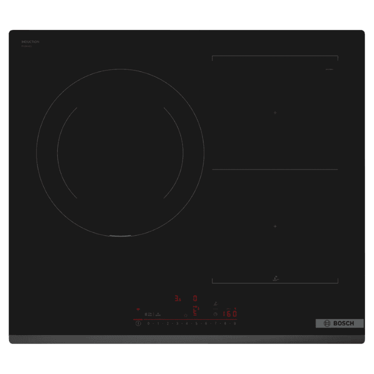 Placa de Indução Bosch PVJ631HC1E | 3 Zonas, 60cm, DirectSelect+