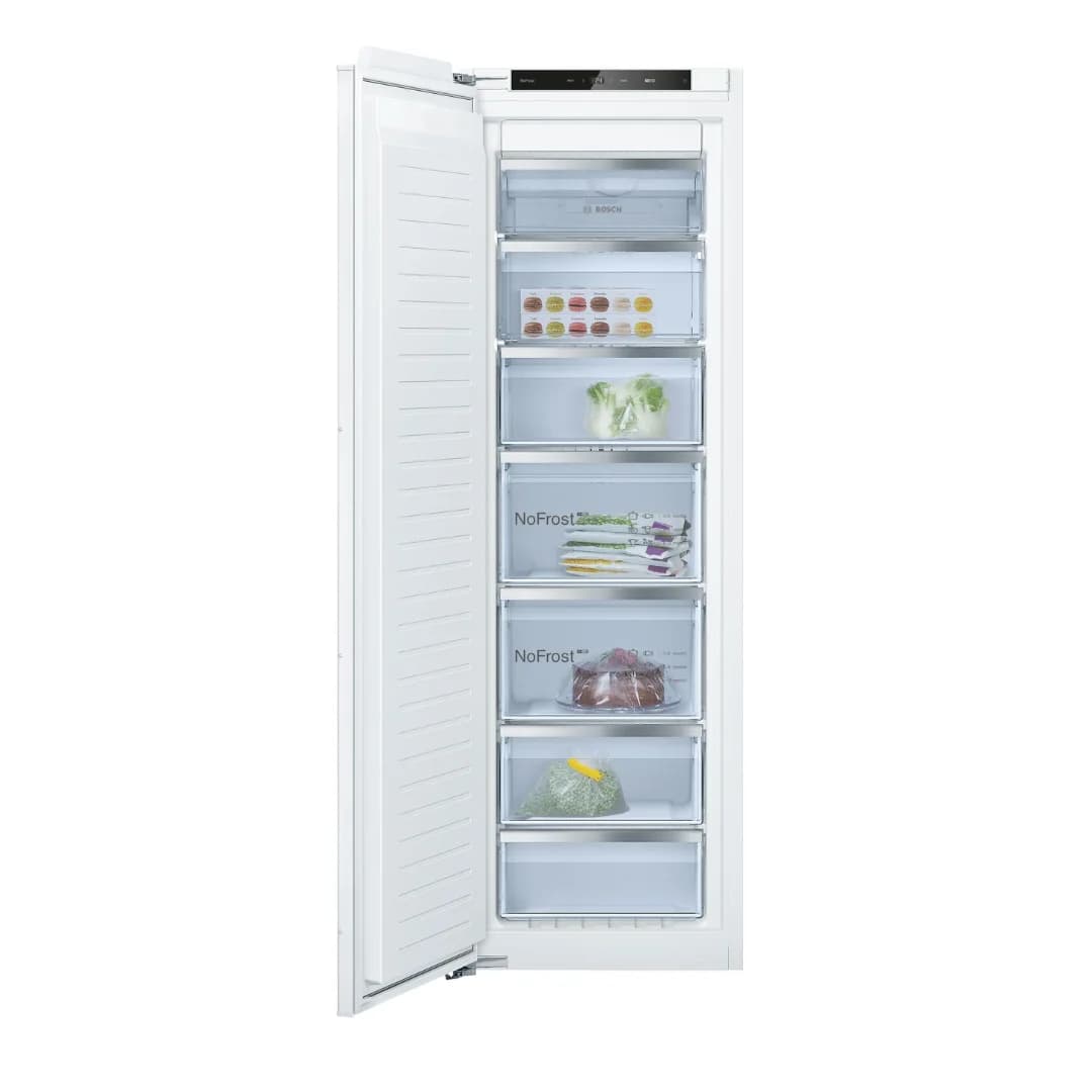 Arca Vertical Encastre Bosch GIN81VEE0 | 212L, NoFrost, 35dB