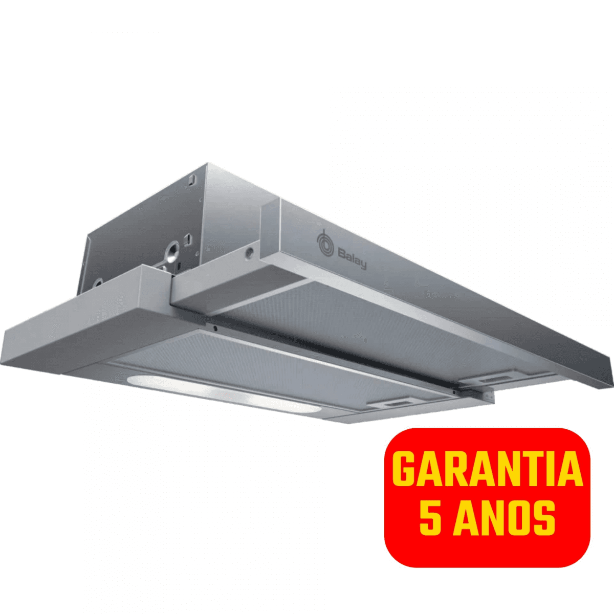 Exaustor Balay 3BT263MX | 60 cm, 368 m³/h, Inox
