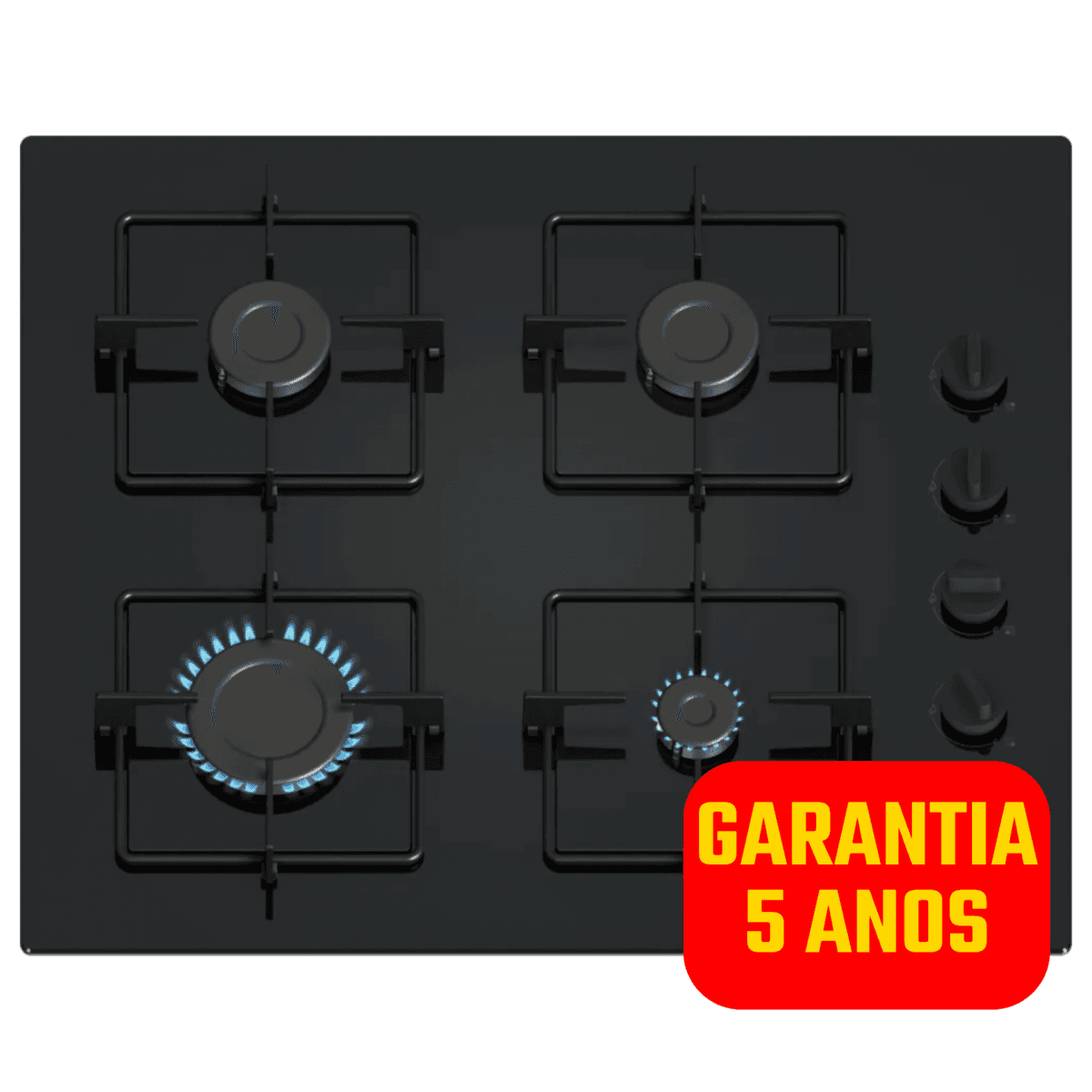 Placa Gás Balay 3ETG464SB 60cm Gás Butano/Propano