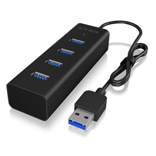 Icy Box Hub USB 4 Portas IB-HUB1419-U3 - 60631