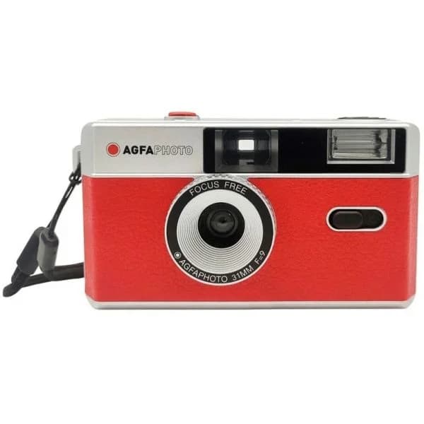 AgfaPhoto Câmara Analógica Reutilizável 35mm Red