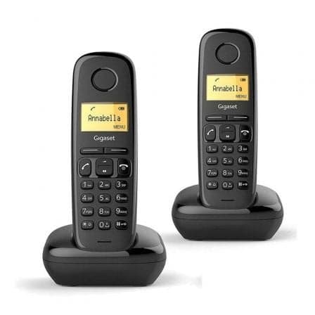 Telefone Sem Fios Gigaset A170 Duo - Preto