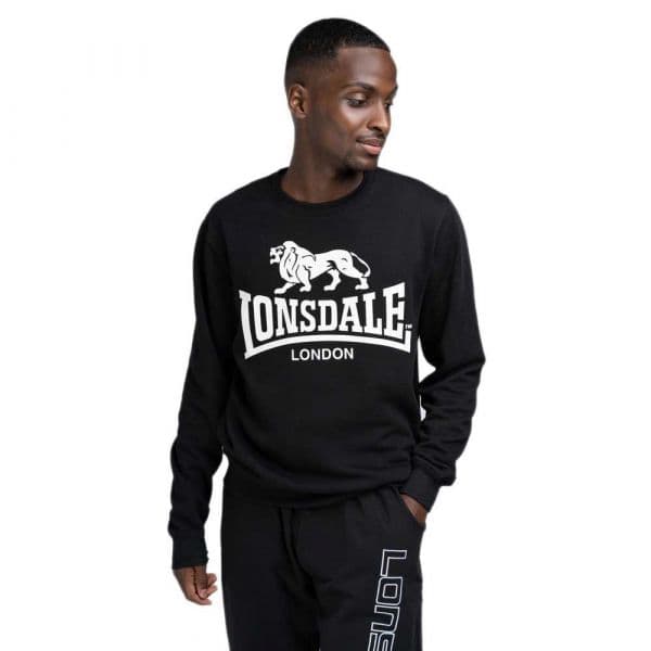 Lonsdale Go Sport Sweatshirt Preto XL Homem