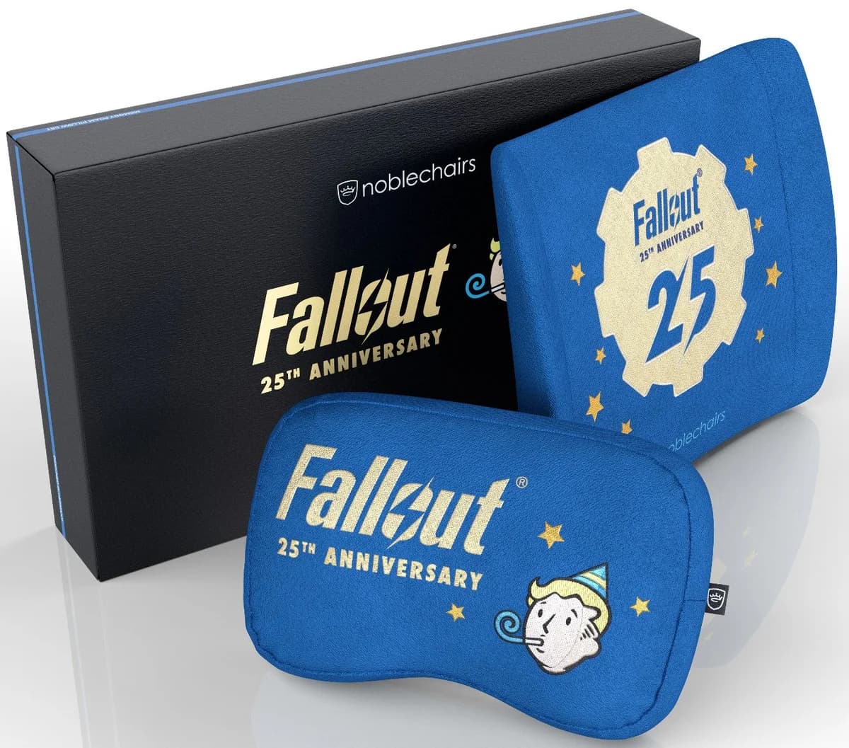 Set de Almofadas noblechairs Memory Foam – Fallout 25th Anniversary Edition